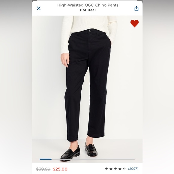 Old navy women’s chinos - Picture 1 of 1